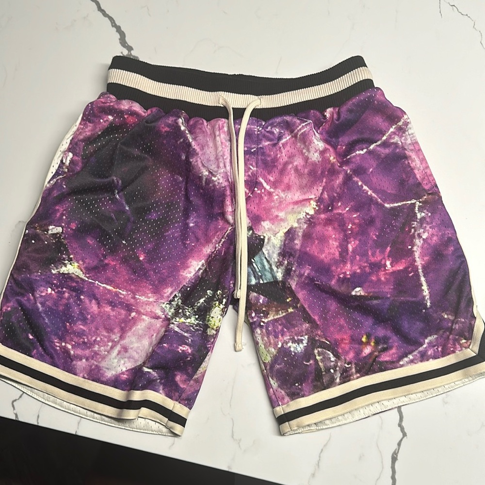 I’m selling this cool purple color wave shorts from m n m